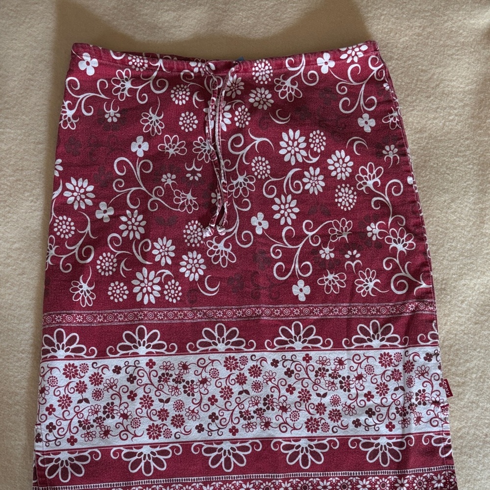 Roxy 2000s Floral skirt